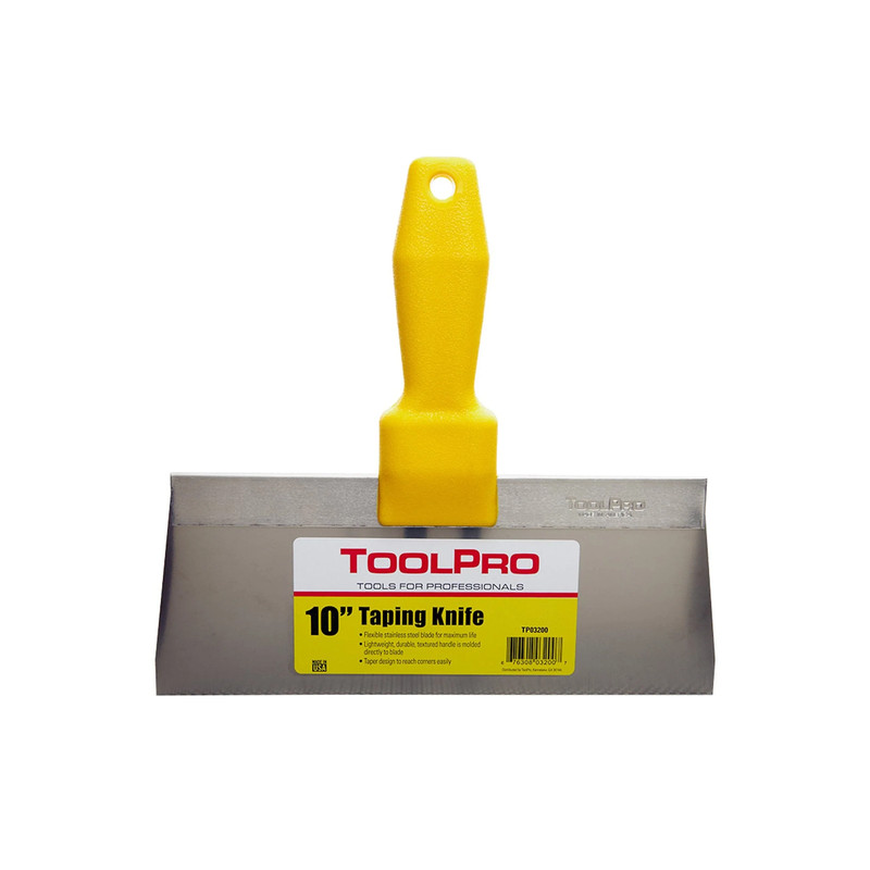 10" Taping Knife, Stainless Steel